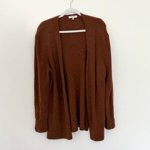 Madewell Rust Knit Cardigan Sweater